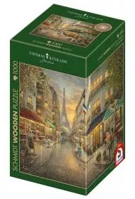 Puzzle 1000 Thomas Kinkade Malowniczy Paryż